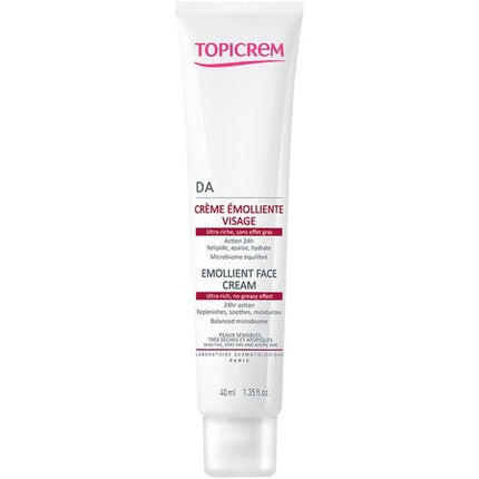 Cremă emolientă față, Topicrem, DA, 40ml