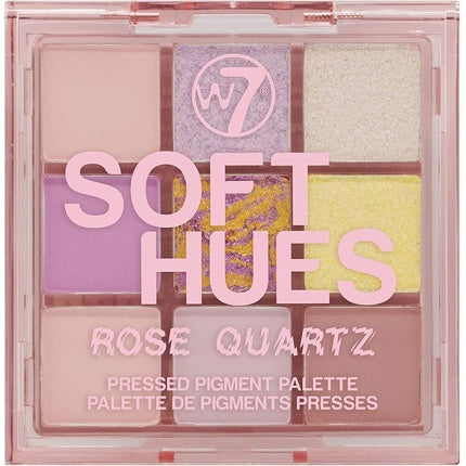 Paletă Farduri, W7, Rose Quartz, pastels