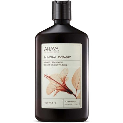 Cremă de curățare facială, Ahava, Hibiscus și Smochin, 500ml