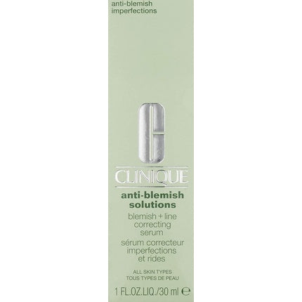 Ser corector riduri si tratament anti-acnee, Clinique, Anti-Blemish Solutions, 30ml