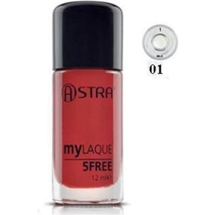 Lac de unghii, Astra, Mylaque 12 ml, roșu