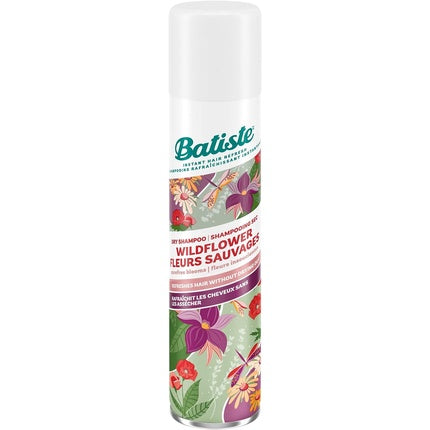 Șampon uscat, Batiste, Wildflower, 200ml, negru