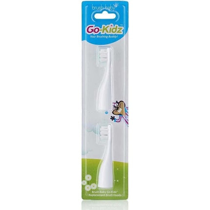Capete periuta copii, Brush-Baby, Go-Kidz, set 4 buc