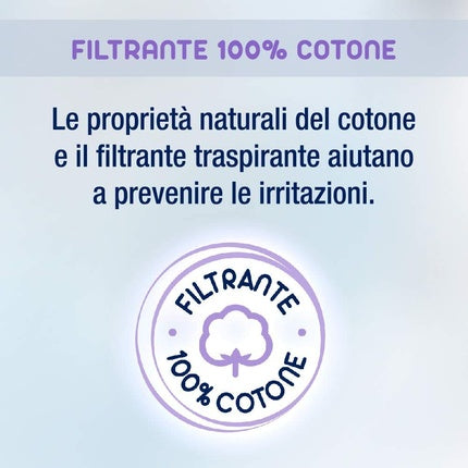 Absorbante de noapte, Cotone, 8+2 bucati