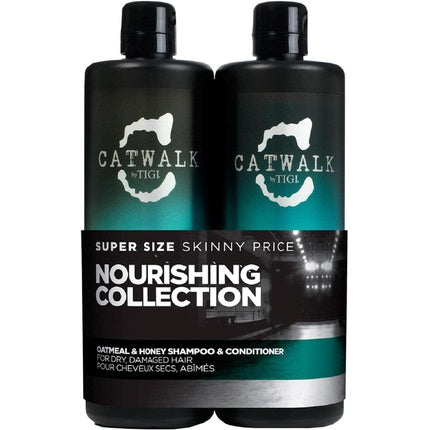 Șampon și Balsam, Tigi Catwalk, ovăz și miere, 750ml