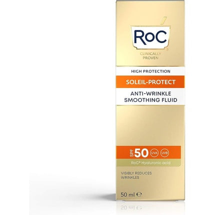 Crema fata anti-rid SPF 50, RoC, Soleil Protect, 50ml