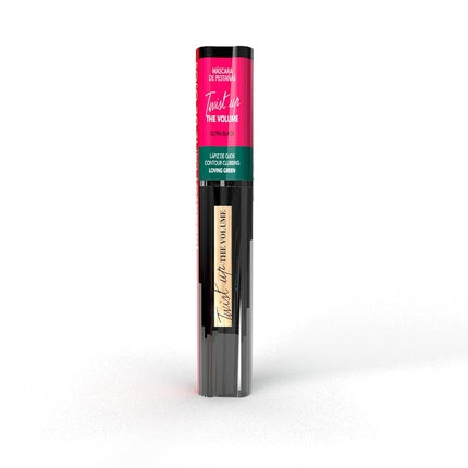 Mascara Bourjois Twist Up 8ml, Ultra Negru, Eyeliner Verde