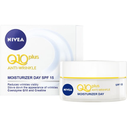 Cremă de zi Nivea Q10 Plus SPF15, 50ml, alb