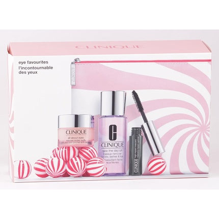 Set Machiaj Clinique, 3 produse + Geantă, Roz