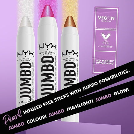 Stick iluminator, NYX, Multi-Use, ulei de jojoba, nuanta Apple Pie