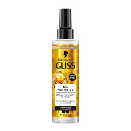 Balsam Spray, Gliss, Oil Nutritive, 200ml