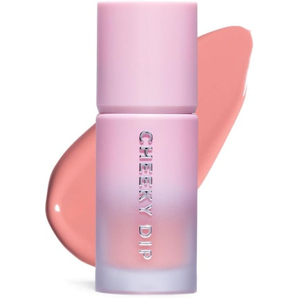 Blush lichid, W7, Cheeky Dip, roz satin