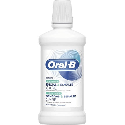 Apa de gură, Oral-B, Gum and Enamel Care, mentă proaspătă, 500ml