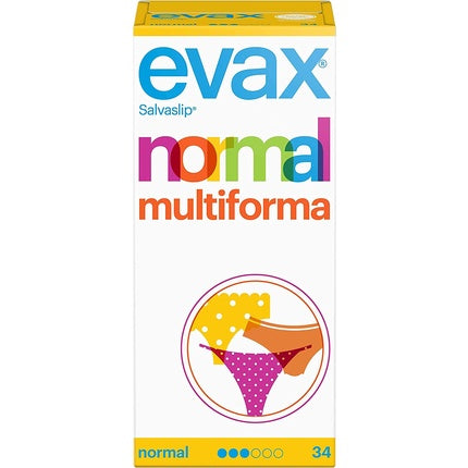 Absorbante zilnice Evax Salvaslip Multiforma Normal, 34 bucăți