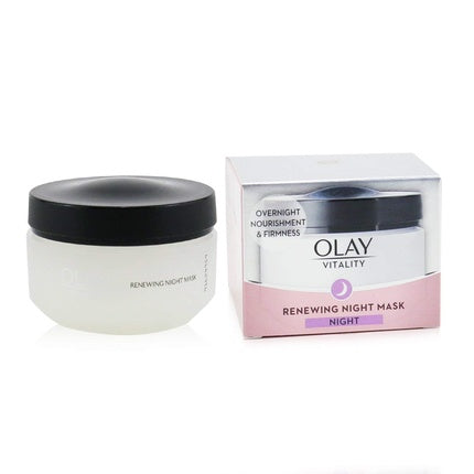 Masca de noapte, Olay, Vitality Renewing, alb, 100g