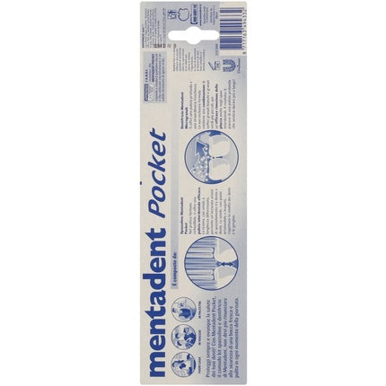 Set periute de dinti, Mentadent, model Pocket