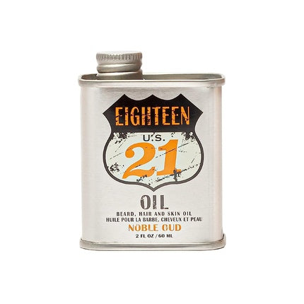 Ulei barbă, 18.21 Man Made, Noble Oud, 60 ml