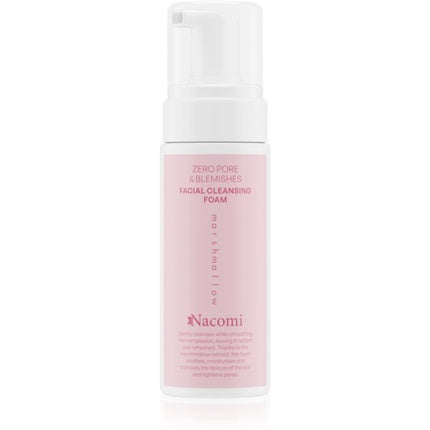 Spumă demachiantă, Nacomi, Zero Pore Blemishes, 150 ml
