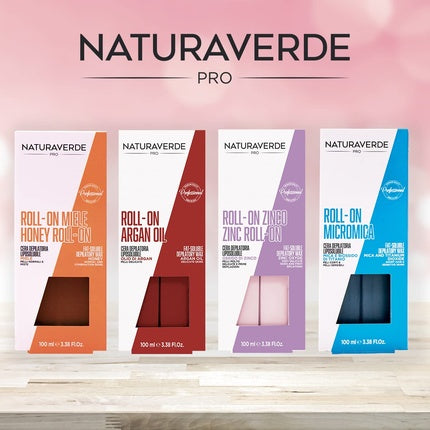 Ceară depilatoare, Naturaverde, roll-on, mov