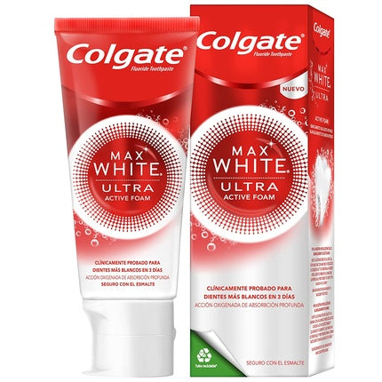 Pastă de dinți Colgate Max White Ultra Active Foam, 50ml