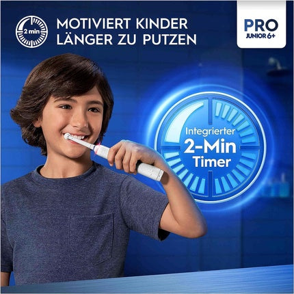 Periuță de dinți electrică Oral-B Junior Pro, Frozen, albă