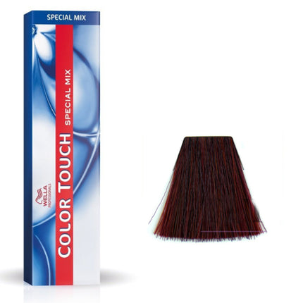 Vopsea de păr, Wella, Color Touch, mahon violet, 60ml