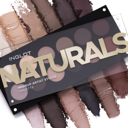 Paletă Farduri, Inglot, Naturals, multicolor