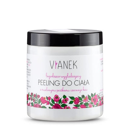 Exfoliant corporal, Vianek, roz, 250ml