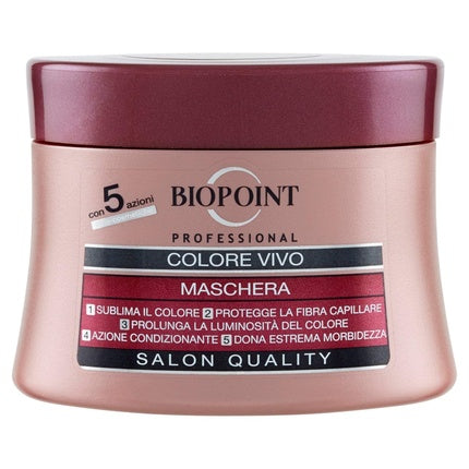Masca Păr, Biopoint, Colore Vivo, 250ml Roz
