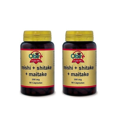 Supliment alimentar, Obire, Reishi/Shitake/Maitake, 300 mg