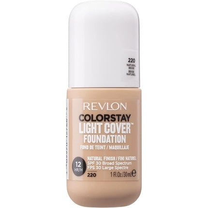 Fond de ten, Revlon Colorstay Light Cover SPF30, bej natural