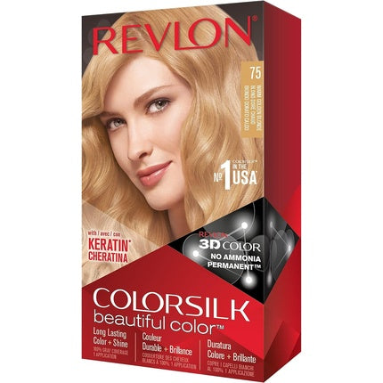 Vopsea păr, Revlon ColorSilk, Warm Golden Blonde