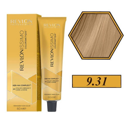 Vopsea de păr, Revlon Revlonissimo, 9.31 blond bej