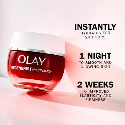 Cremă de noapte Olay Regenerist Niacinamide, roșu, 50ml