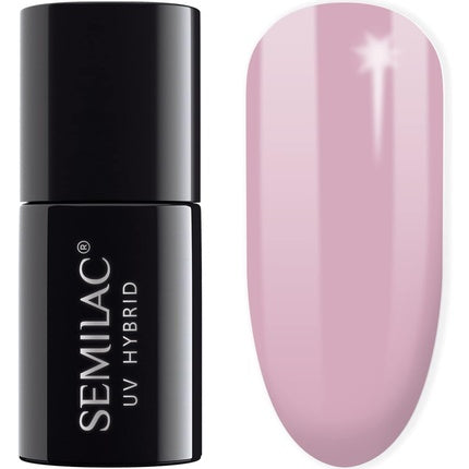 Lac Unghii Semilac UV Hybrid 058 Roz Deschis 7ml