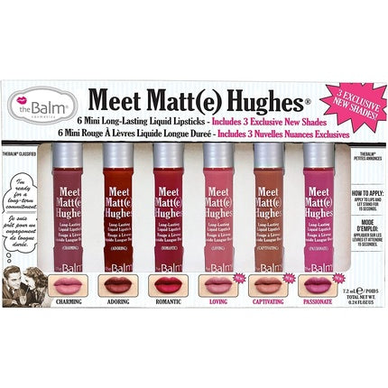 Ruj lichid, TheBalm Meet Matte Hughes, mini