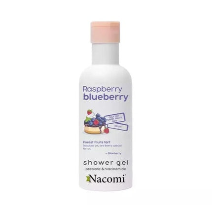 Gel de duș, Nacomi, zmeură și afine, 300ml