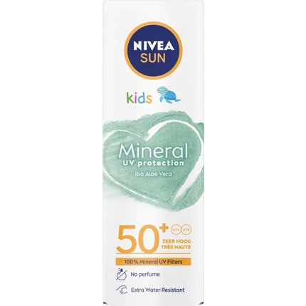 Cremă Față Nivea Sun Mineral SPF 50+, 50ml, alb