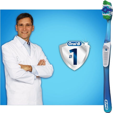 Periuta de dinti, Oral-B Complete, Mediu, 2 bucati