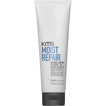 Crema revitalizantă KMS Moist Repair, 125 ml, alb