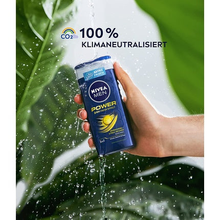 Gel de Duș Nivea Men Power, 250ml, albastru