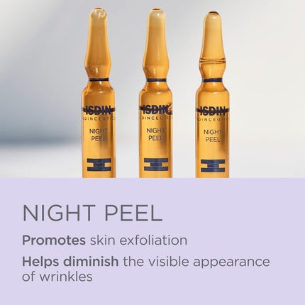 Ampule exfoliante ISDIN, Night Peel, 10 bucăți