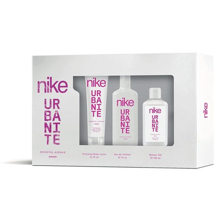 Set parfum femei, Nike, Oriental Avenue, alb
