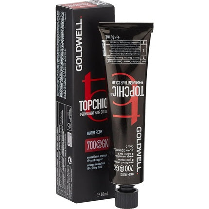 Vopsea de păr, Goldwell, Topchic, portocaliu cupru