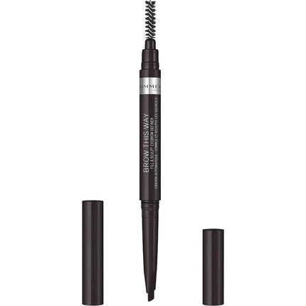 Definer sprâncene, Rimmel, Brow This Way, negru soft
