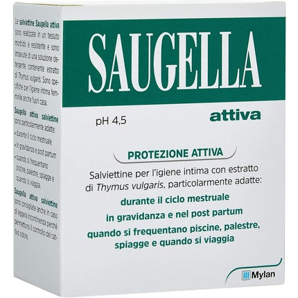Șervețele igienice adulti, Saugella, pH 4.5, extract de thymus