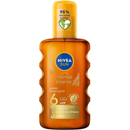 Spray bronzant cu ulei SPF, Nivea, 200 ml
