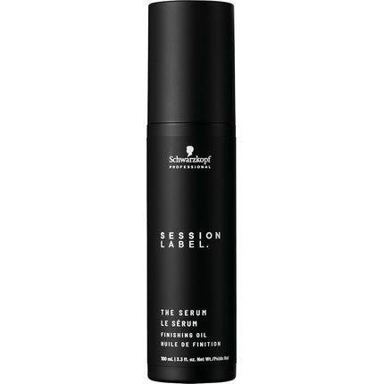 Ser pentru păr, Schwarzkopf, Session Label, negru, 100ml
