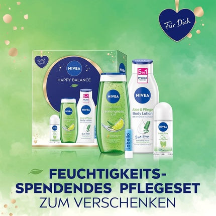 Set îngrijire corp, Nivea, Happy Balance, multicolor