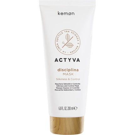 Masca de păr, Kemon, Actyva Disciplina, 200ml, alb